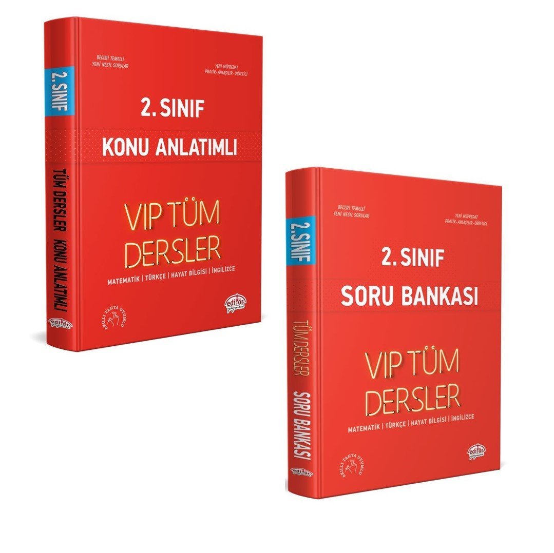 Editör Yayınları 2. Sınıf 2'li Konu-Soru Fırsat Seti