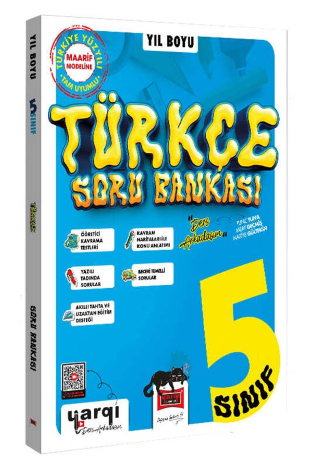 Yargı Yayınları 5. Sınıf Yıl Boyu Türkçe Soru Bankası