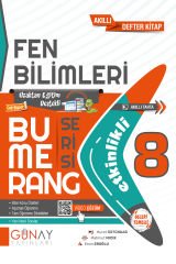 8.Sınıf Bumerang Fen Bilimleri Etkinlikli Akıllı Kitap 2022-2023
