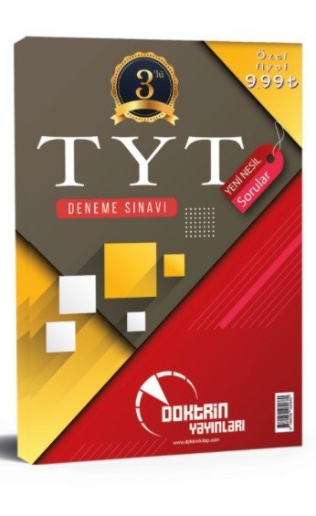 Doktrin Yayınları TYT 3'lü Denem Sınavı