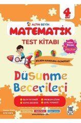 4. Sınıf Altın Beyin Dikkat Ve Zeka Kitabı + 4. Sınıf Altın Beyin Matematik Test Kitabı