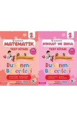 2. Sınıf Altın Beyin Dikkat Ve Zeka Kitabı + 2. Sınıf Altın Beyin Matematik Test Kitabı