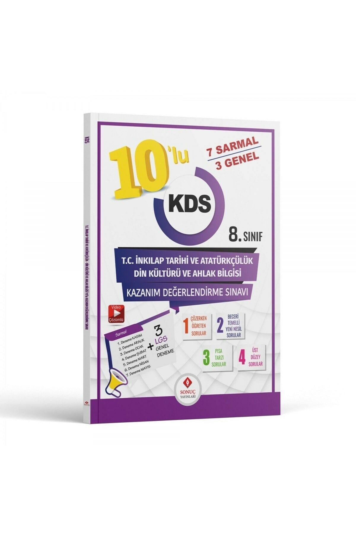 8 Inkılap Tarihi Ve Atatürkçülük 10'lu Kazanım Değerlendirme Sınavı