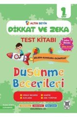 1. Sınıf Altın Beyin Dikkat Ve Zeka Kitabı + 1. Sınıf Altın Beyin Matematik Test Kitabı