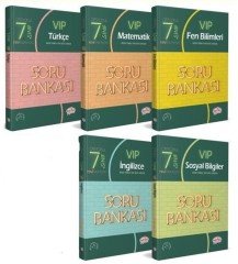 Editör Yayınları 7. Sınıf 5'lı Soru Bankası Seti(T-M-F-S-İ)