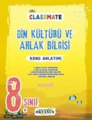 Okyanus Yayınları 8. Sınıf LGS Classmate Din Kültürü Ve Ahlak Bilgisi Konu Anlatımı