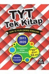Tyt Tek Kitap Son 10 Yılın Çıkmış Soruları
