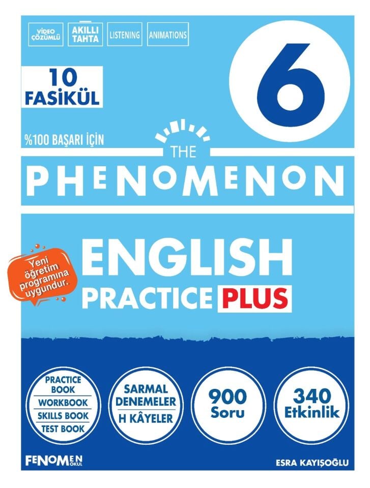 Kurmay Fenomen 6. Sınıf The Phenomenon English Practice Plus