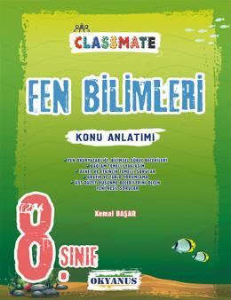 Okyanus Yayınlar 8. Sınıf LGS Classmate Fen Bilimleri Konu Anlatımı