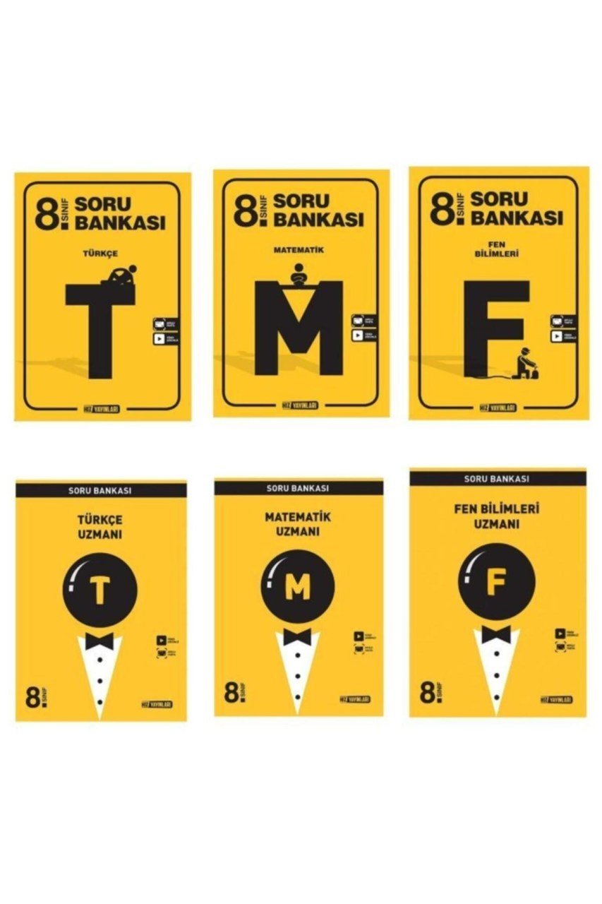8.sınıf Hız Yayınları Türkçe+mat+fen Sb+türkçe+mat+fen Uzmanı