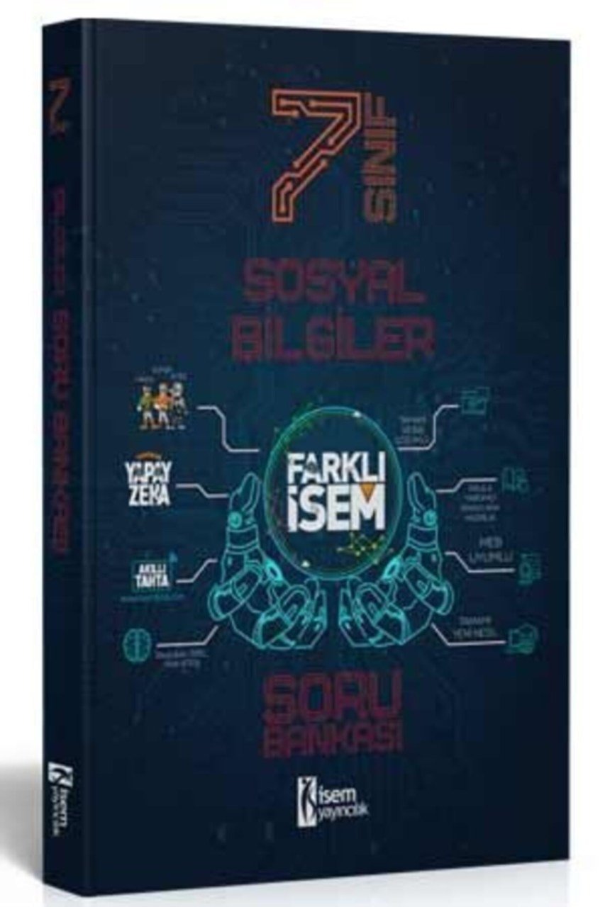 İsem Yayınları 7. Sınıf Farklı İsem Sosyal Bilgiler Soru Bankası 2021 -2022