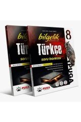 Puga Yayıncılık 8. Sınıf 6'lı Soru Bankası Seti (TÜRKÇE FEN B. İNKILAP) -