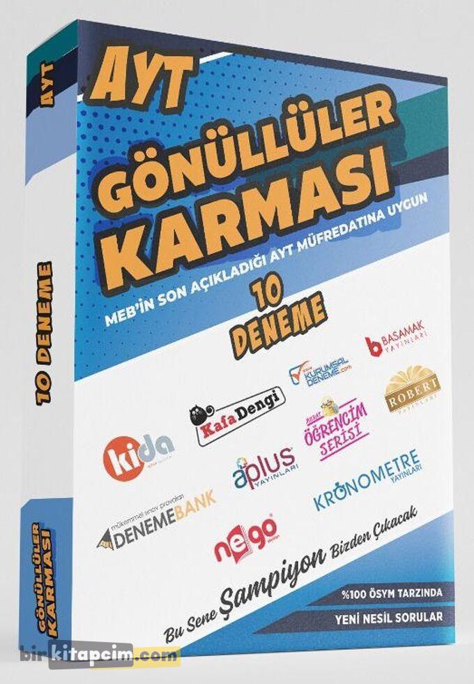 Gönüllüler Karması AYT En Çok Satan 1O Farklı Deneme Nisan 2020