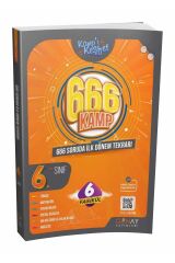 Günay Yayınları 6. Sınıf 666 Soruda Ilk Dönem Tekrar Kamp Kitabı