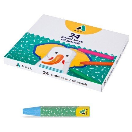 Adel 24'lü Pastel Boya