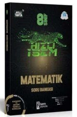 İsem Yayınları 8. Sınıf Hızlı İsem Matematik Soru Bankası 2021 - 2022
