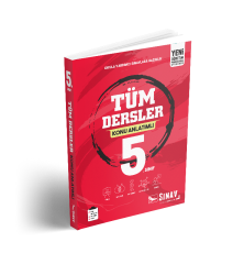 Sınav Yayınları 5. Sınıf Tüm Dersler Konu Anlatımlı