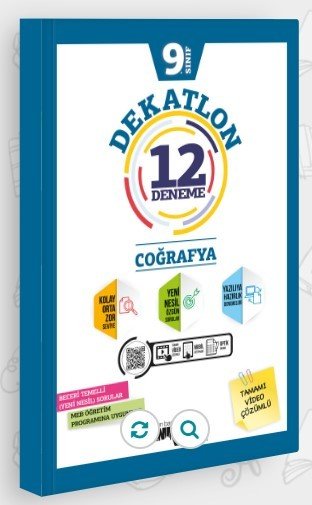 Ankara Yayınları 9. Sınıf Coğrafya Dekatlon Denemeleri