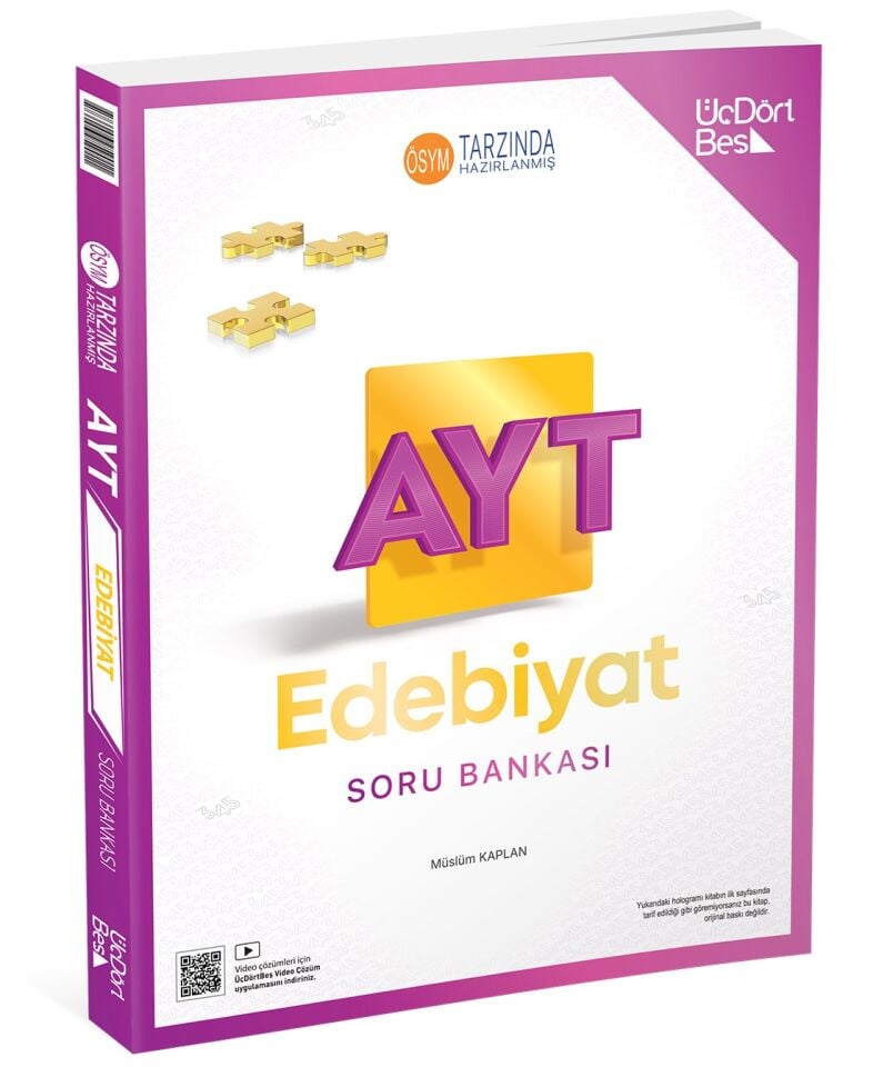 345 - AYT Edebiyat Soru Bankası - 2026 BASKI