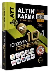 Altın Karma 2023 Ayt 10 Farklı Yayın 10 Farklı Deneme + Son 1 Yıl Çıkmış Sorular Hediye