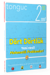 Tonguç Akademi Yayınları 2.Sınıf Dört Dörtlük  Yeni Nesil Matematik Problemleri