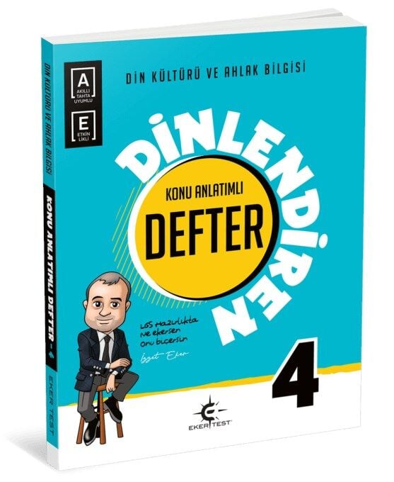 Eker Test Dinlendiren 4. Sınıf Din Kültürü ve Ahlak Bilgisi Konu Anlatımlı Defter