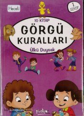 Pinokyo Yayınları 1. Sınıf Görgü Kuralları Serisi 10 Kitap