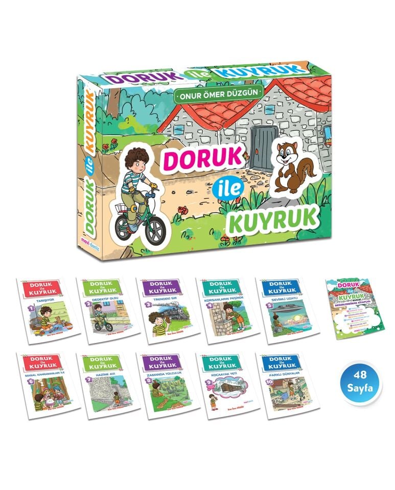 Mavi Deniz Yayınları Doruk ile Kuyruk Hikaye Seti