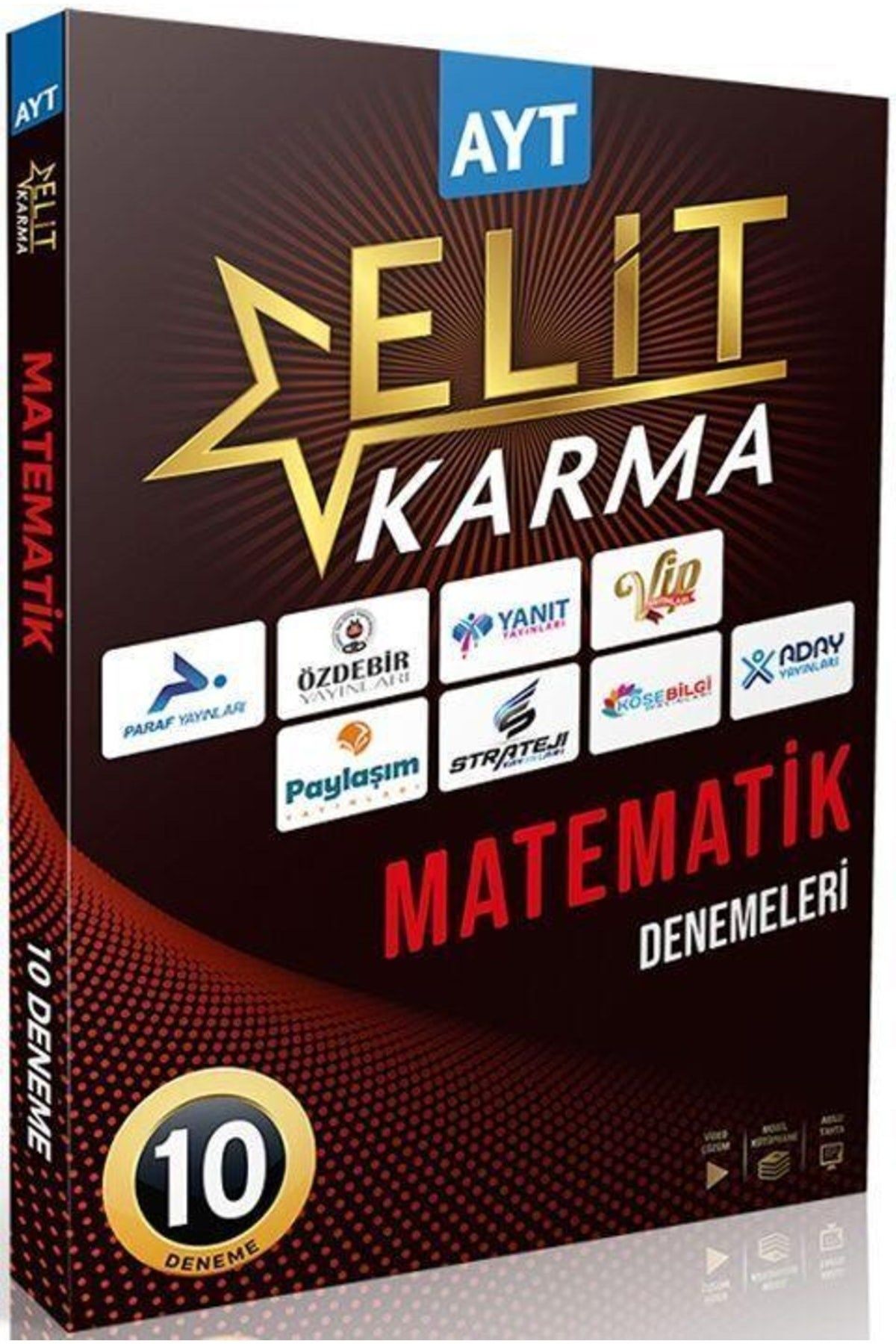 Ayt Matematik Elit Karma 10 Deneme Yayınları