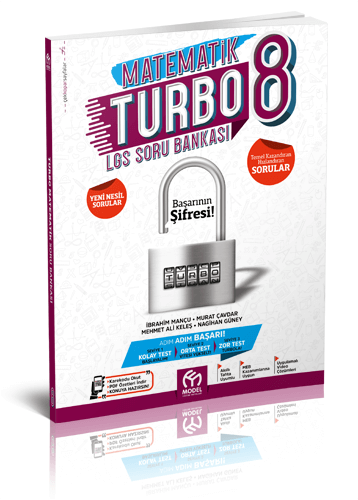 Model Eğitim Yayınları 8.Sınıf Turbo Matematik Soru Bankası