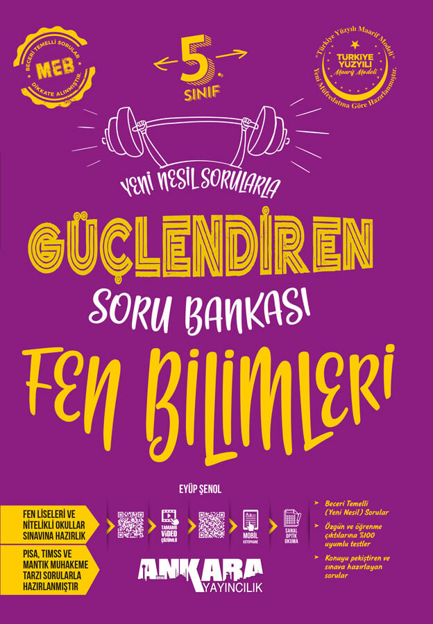 Ankara Yayıncılık 5. Sınıf Fen Bilimleri Güçlendiren Soru Bankası