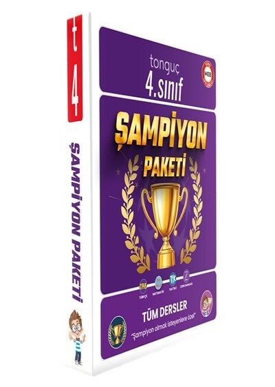 Tonguç Akademi 4. Sınıf Şampiyon Paketi Tüm Dersler