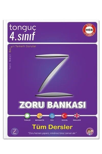 Tonguç Akademi 4. Sınıf Zoru Bankası Tüm Dersler