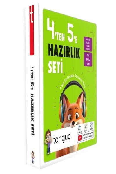 Tonguç Akademi 4'ten 5'e Hazırlık Seti