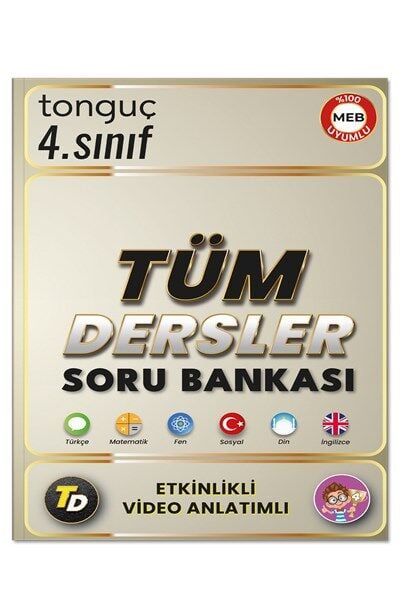 Tonguç Akademi 4. Sınıf Tüm Dersler Soru Bankası