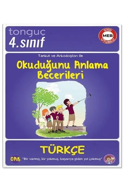 Tonguç Akademi 4. Sınıf Okuduğunu Anlama Becerileri Türkçe