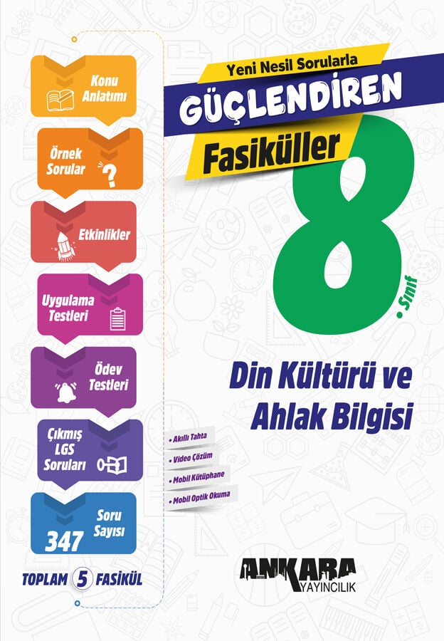 Ankara Yayıncılık 8. Sınıf Din Kültürü Güçlendiren Fasiküller