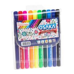 Osaka 0.5 mm 10 Renk Fineliner Kalem