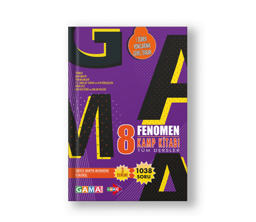FENOMEN 8 TÜM DERSLER KAMP KİTABI (1. DÖNEM)
