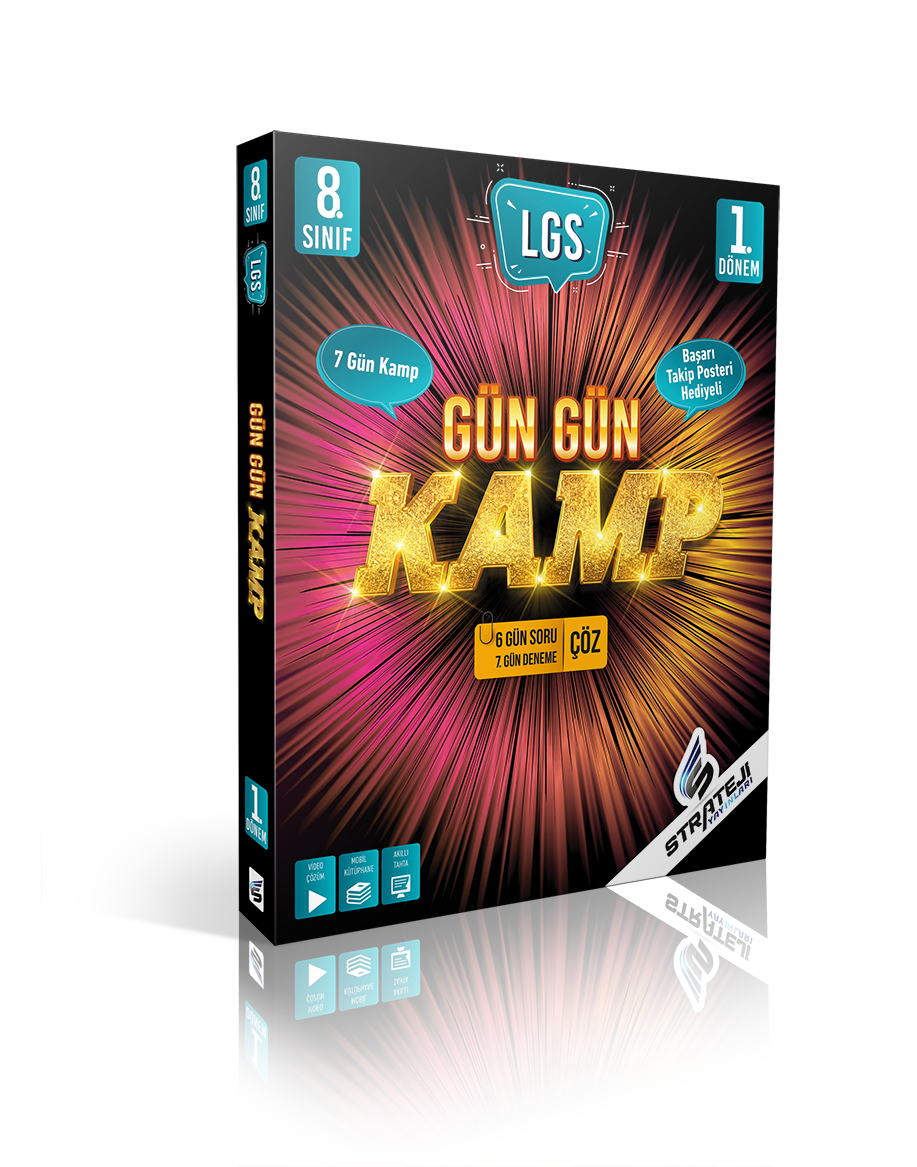STRATEJİ YAYINLARI LGS GÜN GÜN KAMP 1.DÖNEM