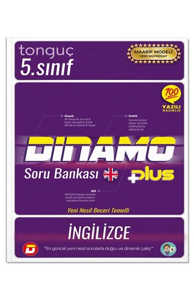 Tonguç Akademi 5. Sınıf Dinamo Plus İngilizce Soru Bankası