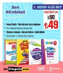 TDY Ve Atlıkarınca Yayınları 1.Sınıf Kazandıran Fırsat Set
