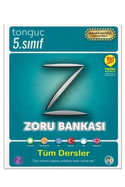 Tonguç Akademi 5. Sınıf Zoru Bankası Tüm Dersler