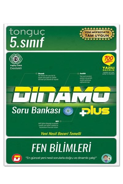 Tonguç Akademi 5. Sınıf Dinamo Plus Fen Bilimleri Soru Bankası