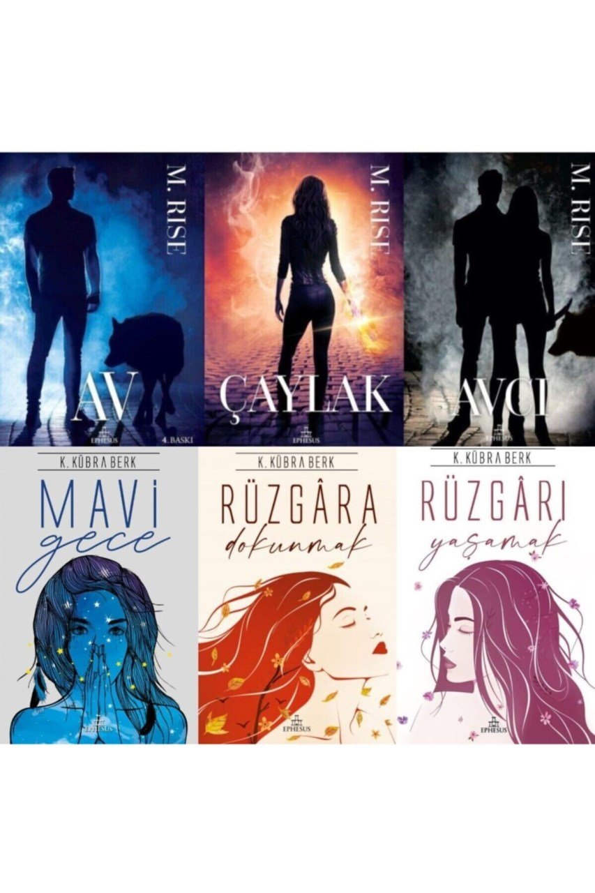 En Çok Okunan 2 Ayrı Set Ciltli Özel Baskı-av Serisi (m. Rise) -mavi Gece-rüzgarı Yaşamak