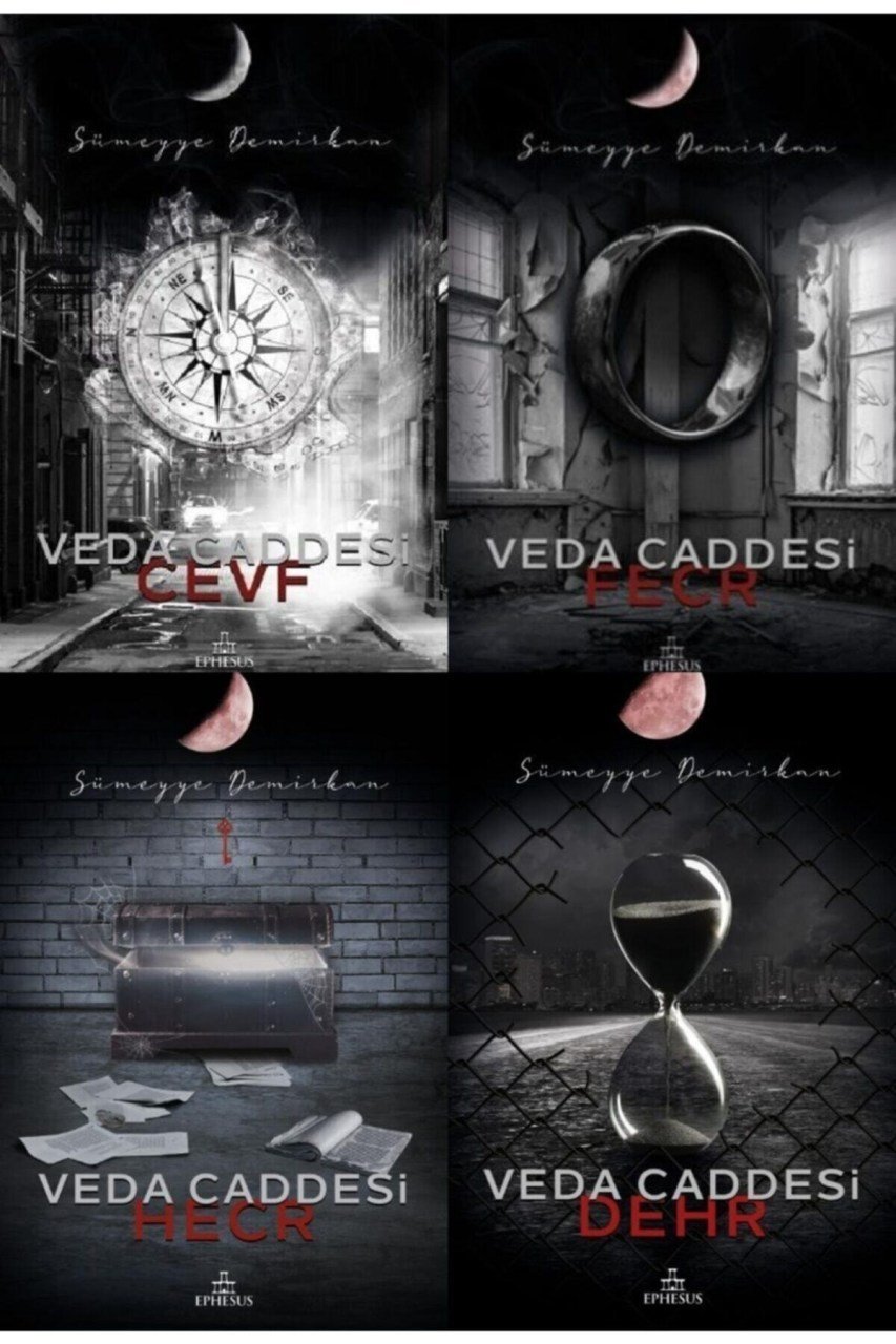 Veda Caddesi 4 Kitap Ciltli Set Sümeyye Demirkan - Cevf-hecr-fecr-dehr 4 Kitap Set 24