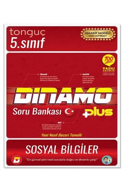 Tonguç Akademi 5. Sınıf Dinamo Plus Sosyal Bilgiler Soru Bankası