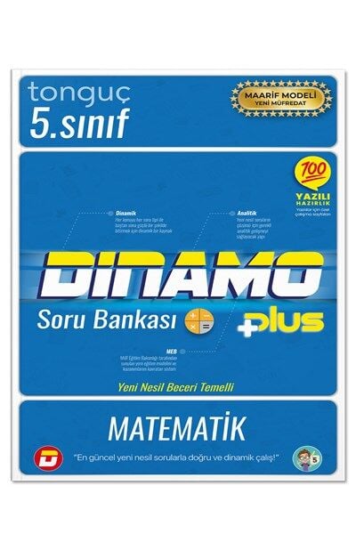 Tonguç Akademi 5. Sınıf Dinamo Plus Matematik Soru Bankası
