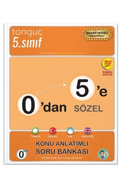 0'dan 5'e Sözel Konu Anlatımlı Soru Bankası