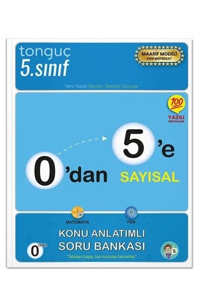 0'dan 5'e Sayısal Konu Anlatımlı Soru Bankası